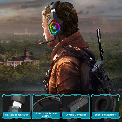 Casque jeu filaire - casque,
