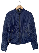 G-Star RAW Doudoune Femme Bleue Biker Streetwear (INT S)