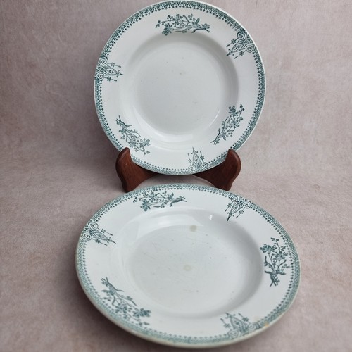 Assiette creuse terre - creuse, fer