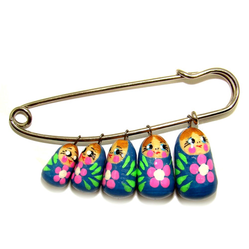Matriochka broche épingle - matriochka,