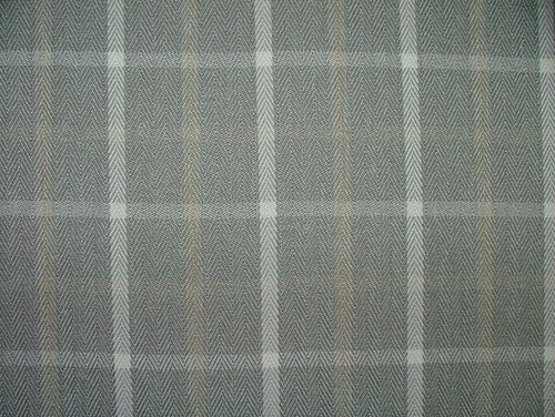 Coussin rideau tissu - tissu, tartan