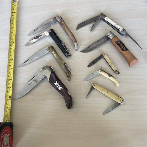 Lot anciens couteaux de - lot,