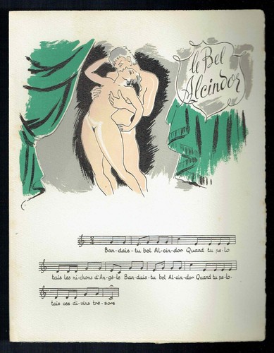 Curiosa partition chanson - curiosa,