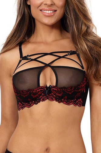 Soutien gorge dentelle 10021 - dentelle, v-10021