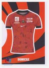 Maillot domicile / Toulon N°113 Panini Rugby Top 14 2024-2025
