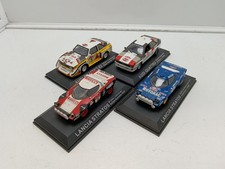 Lot De 4 Voitures Rallye Avec Défauts 1:43 Lancia Stratos, Audi Quattro 