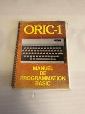 ORIC -1  Manuel de programmation BASIC  ordinateur Vintage An 80's