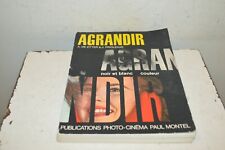 LIVRE TECHNIQUE PHOTO - AGRANDIR - NOIR & BLANC COULEUR  PAUL BLONDEL 1977
