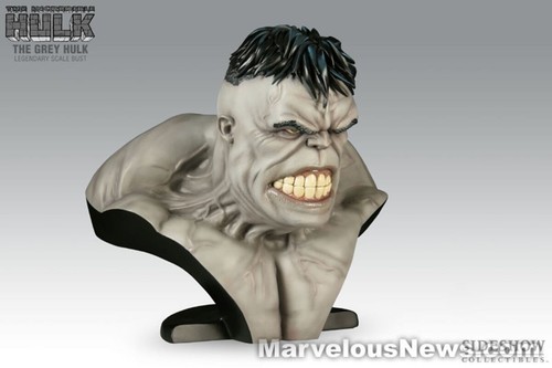 Sideshow grey hulk legendary - hulk,