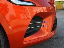 Convient pour Renault Clio V 5 HB 2019 UP CHROME cache jante antibrouillard a...