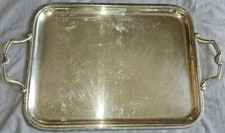 Plateau métal argenté Félix