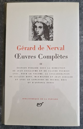 Pléiade gerard de nerval - plÉiade,