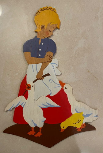 Figurine murale vintage - , en