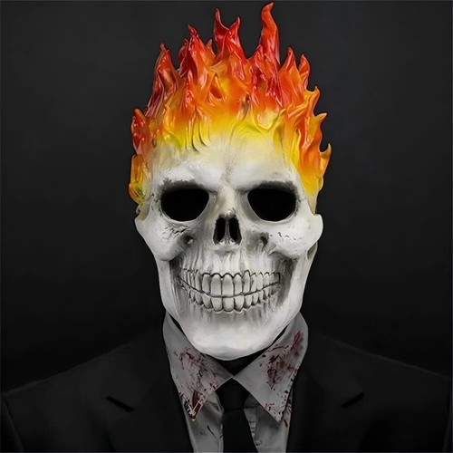Ghost rider mask scary flame - rider,