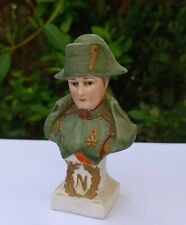 buste Napoléon porcelaine figurine empire rare vintage bust porcelain militaire