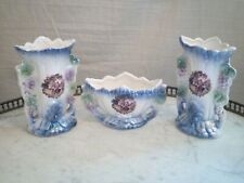 MAGNIFIQUE PAIRE DE VASE & POT DE MARIÉE EN PORCELAINE 