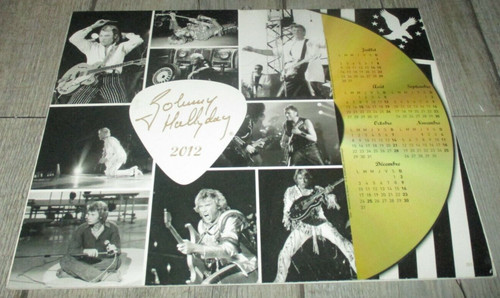 Johnny hallyday calendrier - , hallyday-calendrier