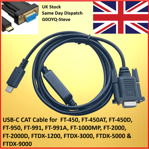 Câble cat usb yaesu - usb-c,