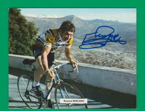 Cyclisme carte cycliste roland - cyclisme,