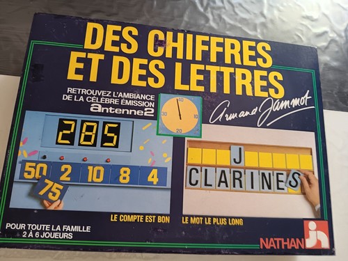 Jeu des chiffres - , et