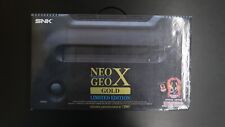 Neo geo X gold Limited Edition SNK console en boite