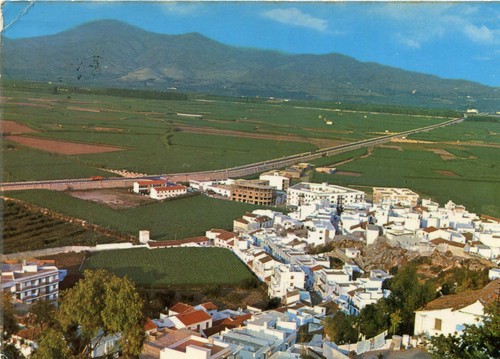 Carte espagne salobrena costa - espagne,