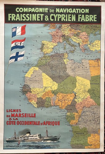 Affiche ancienne compagnie - affiche,