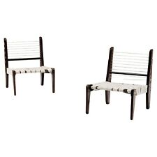 Pair of Demountable Chairs PJ-SI-08-A By Pierre Jeanneret