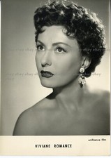 *Viviane Romance Sam Levin photo argentique vintage