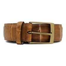 Ceinture En Cuir Embossée