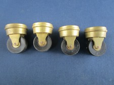 4 roulettes bagues 3,3 cm