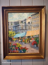 tableau huile sur toile le