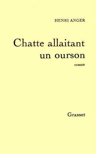 Chatte allaitant ourson - ourson, /