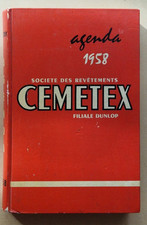 Agenda CEMETEX de 1958 -