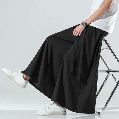 Hommes jambes larges - larges, pantalon