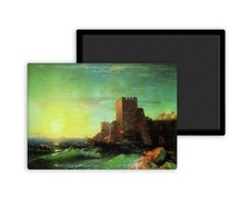 Towers on the cliff near the