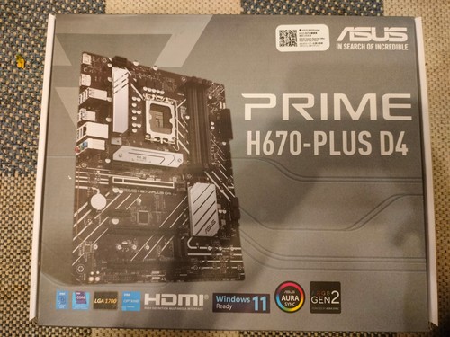 Asus prime h670 - prime, d4