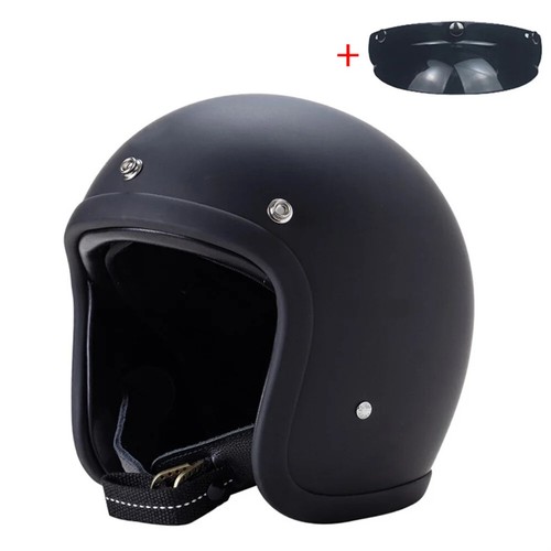Vintage motorcycle open face - vintage,