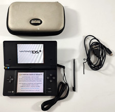 Console Nintendo DSi Noire avec Chargeur USB et Stylet  Envoi rapide et suivi