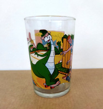 ---  DENVER, LE DERNIER DINOSAURE. VERRE À MOUTARDE AMORA  --- 1988