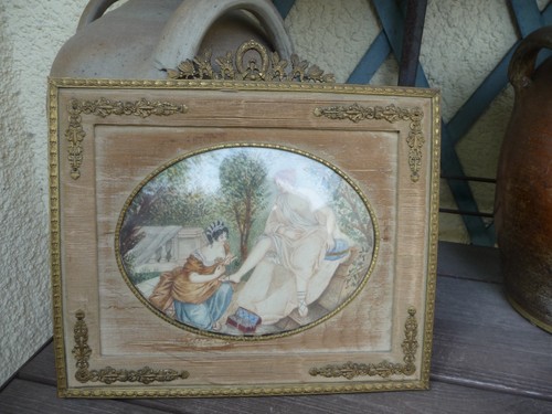 Tableau aquarelle scène - aquarelle,