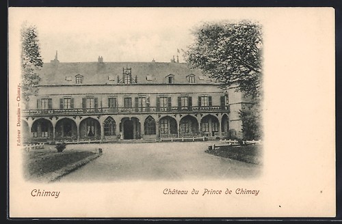 Cpa chimay chateau - chateau,