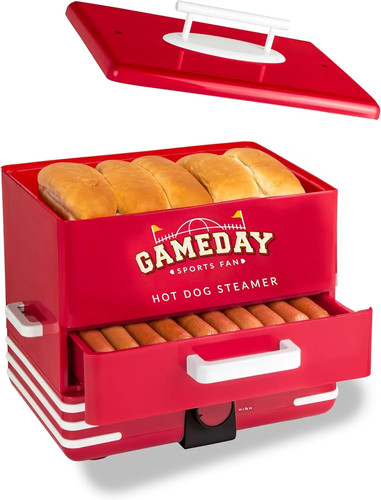 Hot dog steamer - hot,