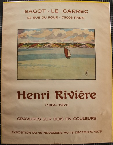 Henri riviere affiche - henri,