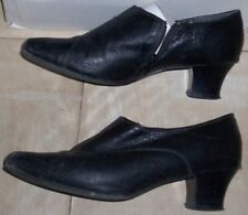 Chaussures ballerines Pédiconfort cuir femme noires taille pointure 40