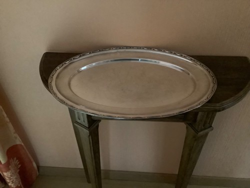Ancien grand plat en - grand,
