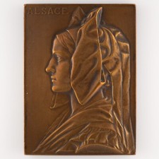 Médaille Alsace - 1919 -