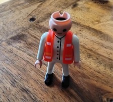 Playmobil médecin ambulancier infirmière pédiatre geobra 1992 hôpital secours