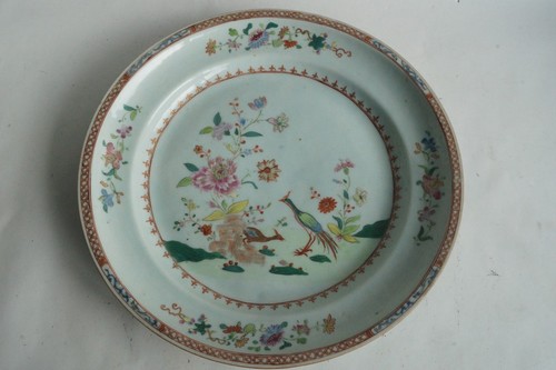 Plat porcelaine chine famille - chine,
