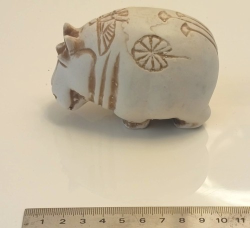 Hippopotame résine pierre - hippopotame, 10